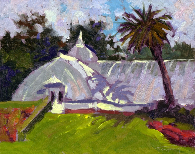 $75 Unframed, Conservatory of Flowers 8x10