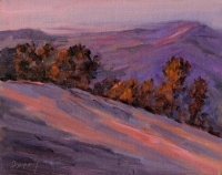 Santa Inez Valley at Dusk