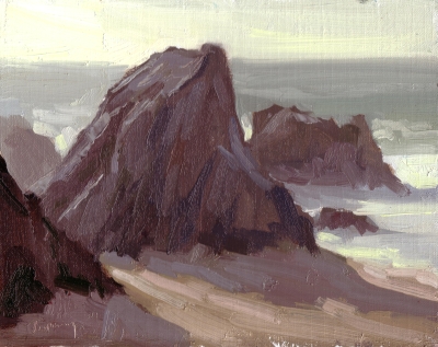 Rocks, Mist and Sun