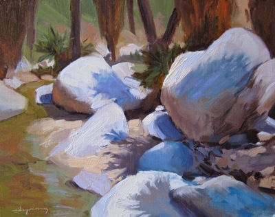 Indian Canyon Shadows Study