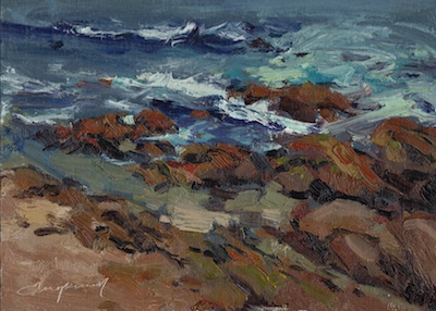 Rock Study (Carmel)