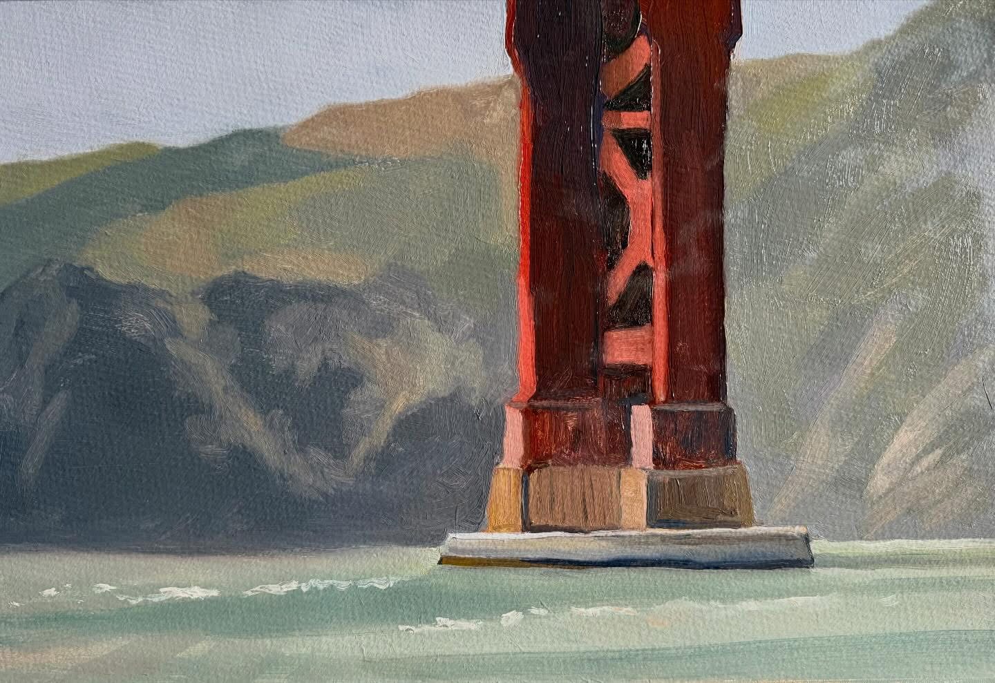 Golden Gate Bridge North Tower (Study)